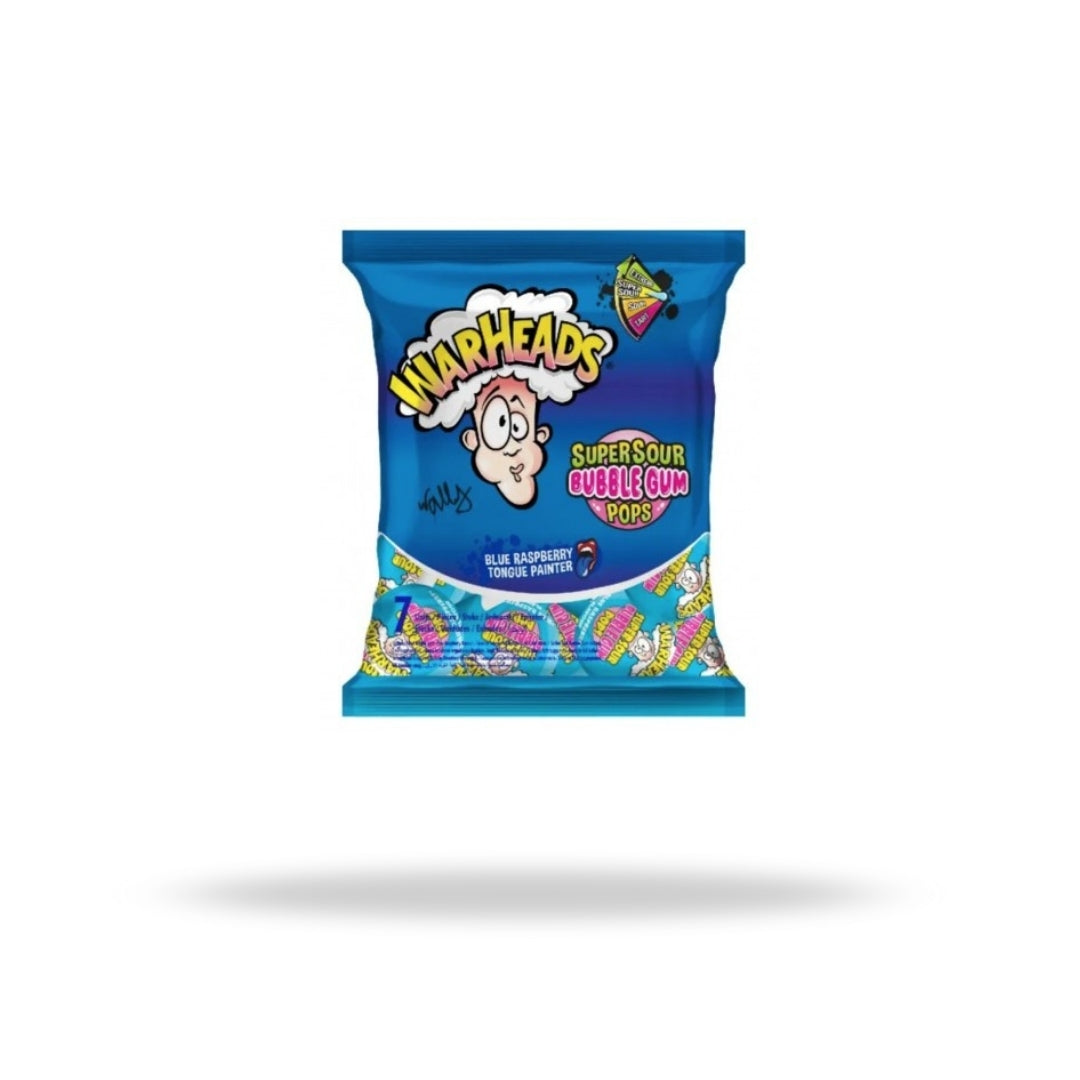 Warheads Bubblegum Pop Blue Raspberry