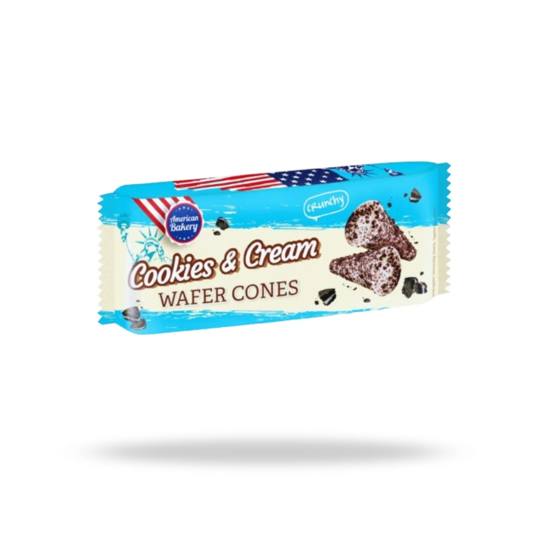 Wafer Cones Cookies & Cream - American Bakery