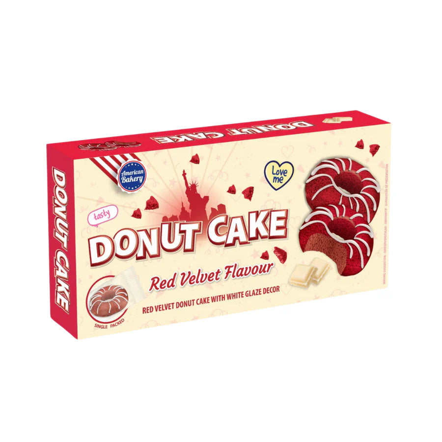American Bakery Donut Cake Red Velvet
